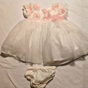 Blueberri boulevard girls 3-6m dress